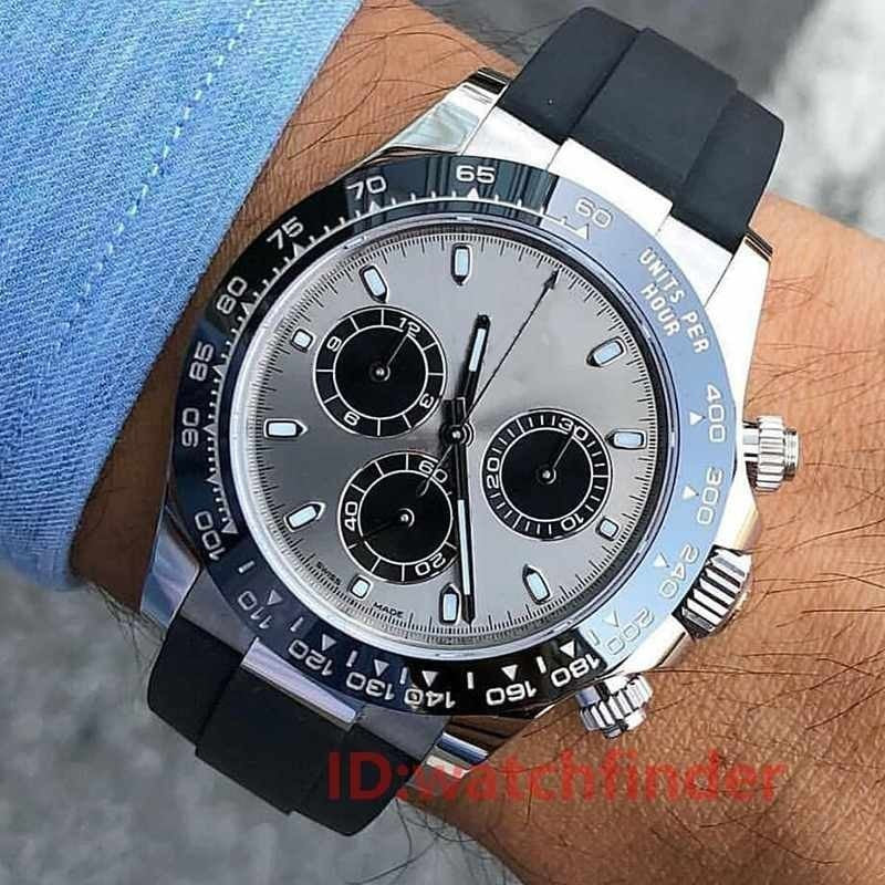 Asia 2813 Rose Gold 116519 LN Ceramic Luxury Brand Automatic Mechanical Aaa Designer Mens Watch Fashion Watches Wristwatches