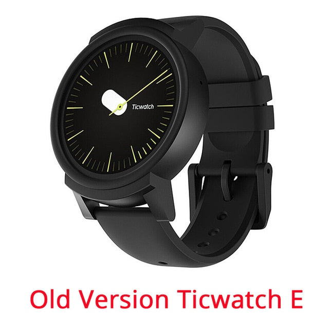 Original New Ticwatch E2 Smart Watch GPS Watch Strava Wear OS by Google 5ATM Waterproof 24hr Heart-rate Monitor Smartwatch Men