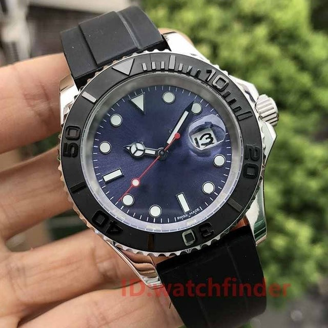 Rose Gold Oysterflex Yacht CeramicMaster  Luxury Brand Designer Automatic Mens Watches Reloj Master Wristwatches 226659 Watch