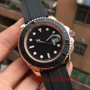 Rose Gold Oysterflex Yacht CeramicMaster  Luxury Brand Designer Automatic Mens Watches Reloj Master Wristwatches 226659 Watch