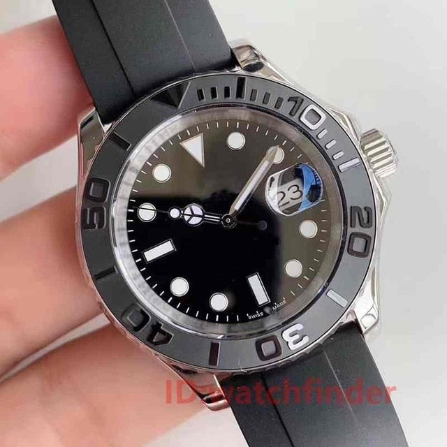 Rose Gold Oysterflex Yacht CeramicMaster  Luxury Brand Designer Automatic Mens Watches Reloj Master Wristwatches 226659 Watch