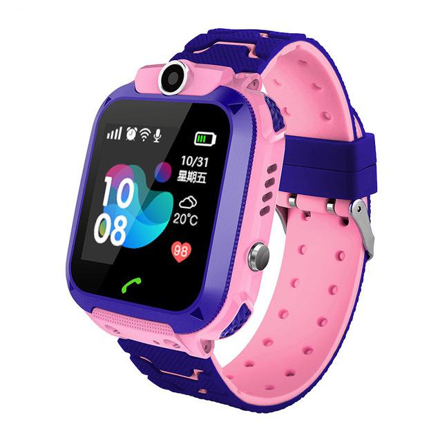 Waterproof Kids Smart Watch SOS Antil-lost Smartwatch Baby 2G SIM Card Clock Call Location Tracker Smartwatch PK Q50 Q90 Q528